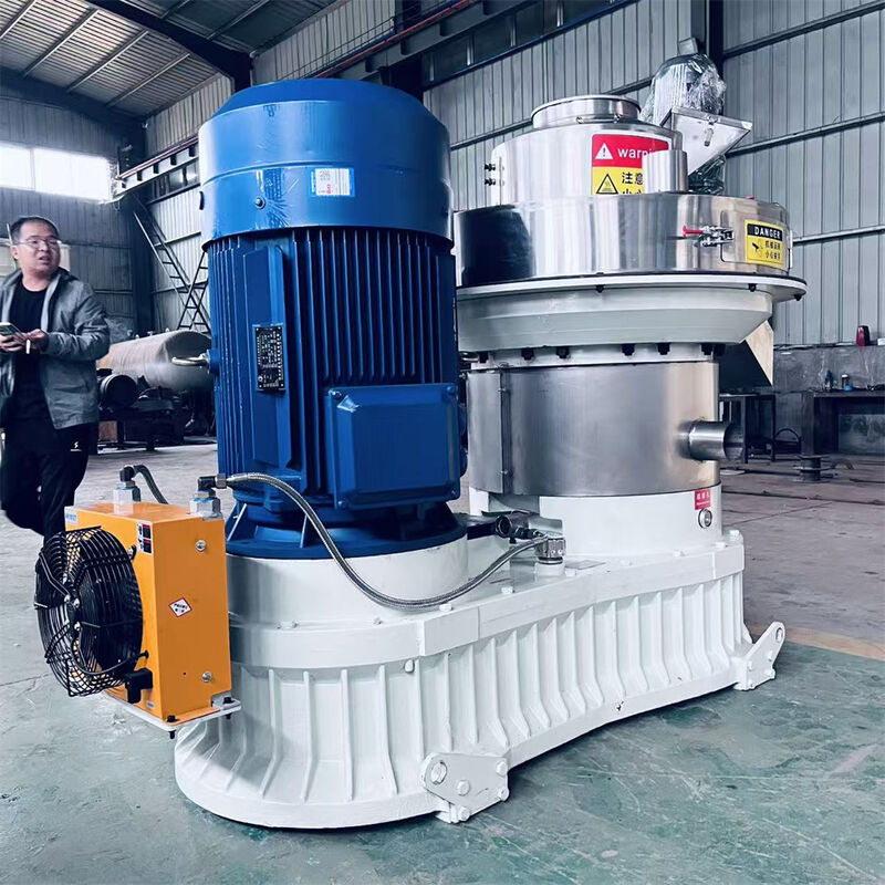 Commerciële Ring Die Wood Pellet Machine voor Biomassa Pellet Productie Lijn