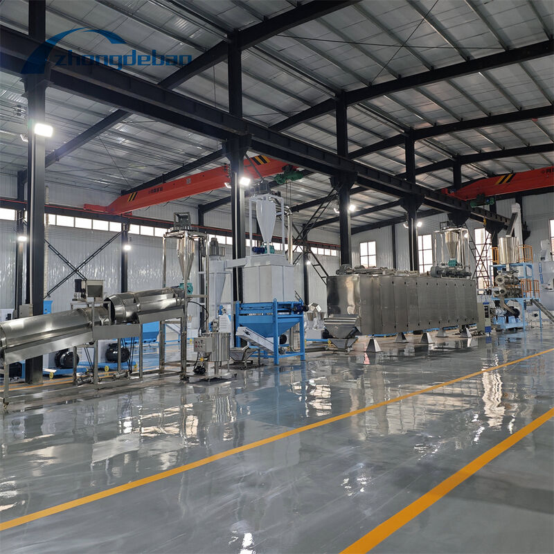 500 kg/h Floating Fish Feed Production Line    Wet-type Twin-Screw Feed Extruder & Pet Food Processing Machinery