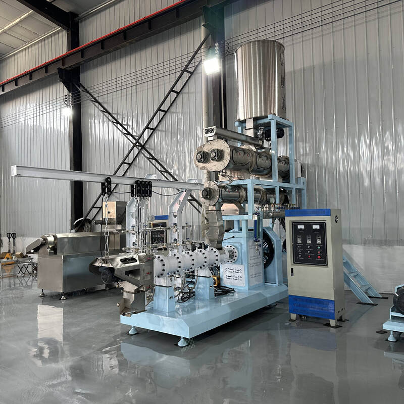 500 kg/h natte tweescrewvoeder-extruder