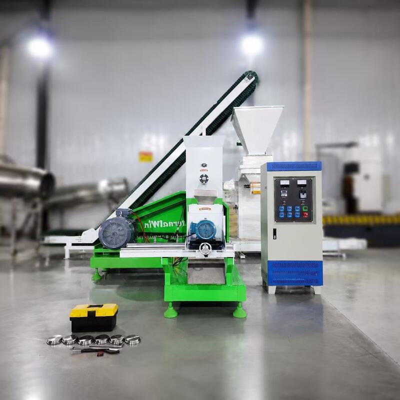 High Capacity Floating Feed Extruder DGP100 Fish Feed Pellet Production Equipment For Commercial Aquaculture Farm Supply