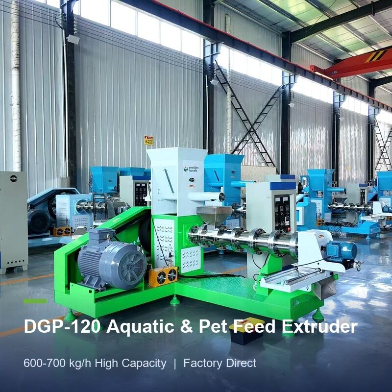 Aquacultuur voer extrusielijn DGP120 Garnalen Vis Pellet Machine voor Commerciële Voerfabriek met Stabiele Output