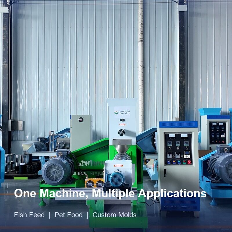 Extrudermachine voor garnalenvoeder voor de aquacultuur Floating Feed Production Met eenvoudig te bedienen ontwerp
