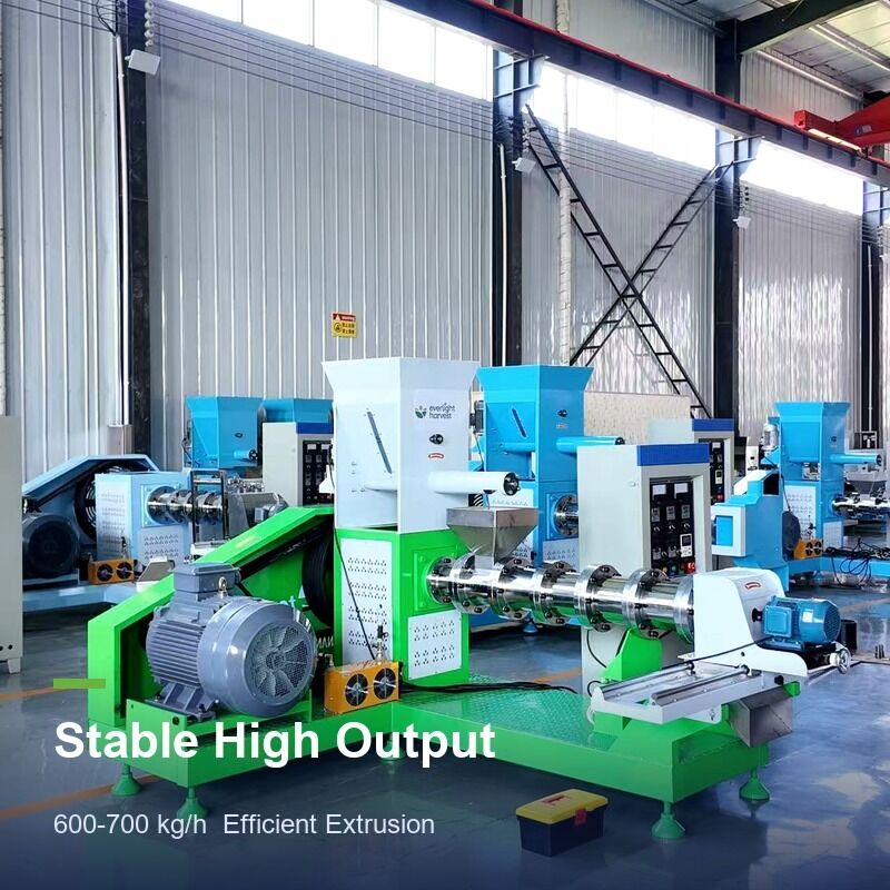 Extrudermachine voor garnalenvoeder voor de aquacultuur Floating Feed Production Met eenvoudig te bedienen ontwerp