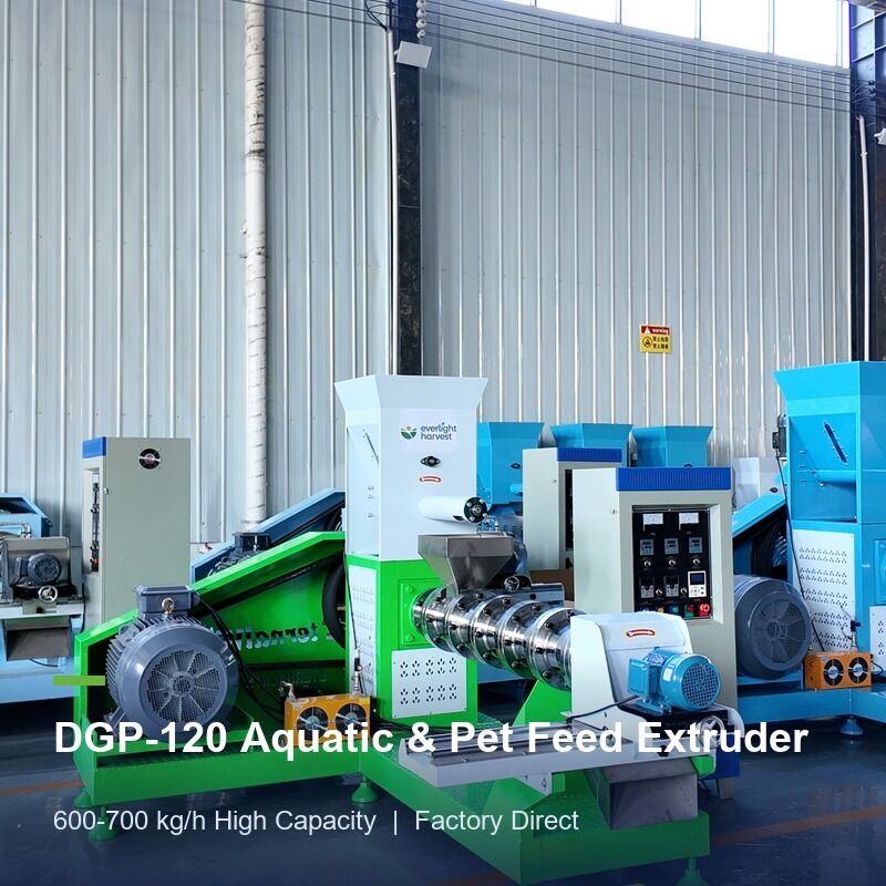 DGP100 Aquacultuur Voermachine Dubbelschroefsextruder Voor Commerciële Garnalenvoer Pellets Productielijn Met Stabiele Werking