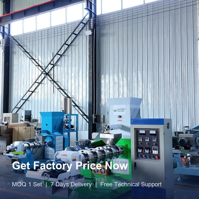 Drijvende garnalenvoerpelletextruder DGP100 voor commerciële aquacultuurindustrie met energiebesparend ontwerp voor voederfabriek
