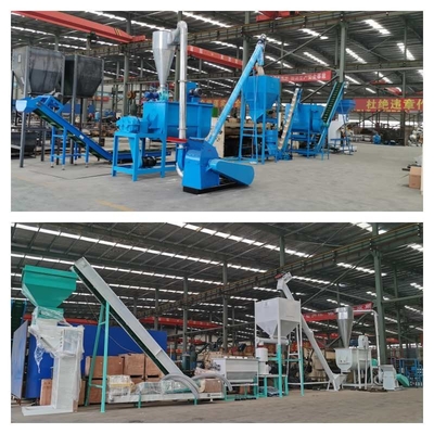 Automatische van het de Productielijn 1-2t/H Kippevoer van de Dierenvoerkorrel de Korrelmachine