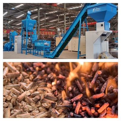 CE Industrial Wood Pellet Machine Commercial Wood Pellet Maker High Density