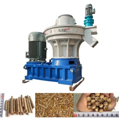 Vertical Sawdust Wood Pellet Maker Ring Die Biofuel Pellet Machine Easy Operation