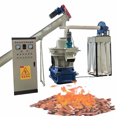 De Korrel die van de biomassaluzerne van de de Rijstschil van het Machinezaagsel de Korrel tot Machine maken 1.5-2 T/H