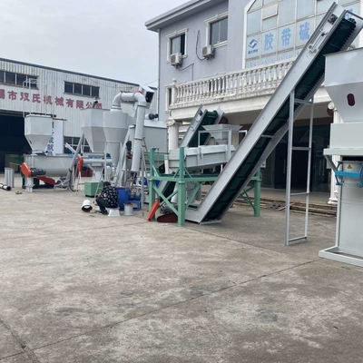 132kw Productielijn 212mm van de biomassakorrel Houten Chip Pellet Mill