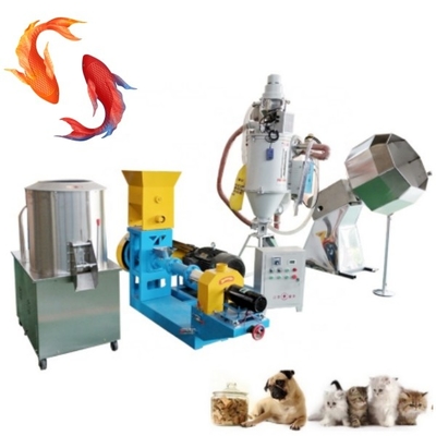 Van de het Voerproductie van huisdierenvissen van het Materiaal Energy-Efficient Drijvende Vissen van de het Voerproductielijn machine van de het voerextruder
