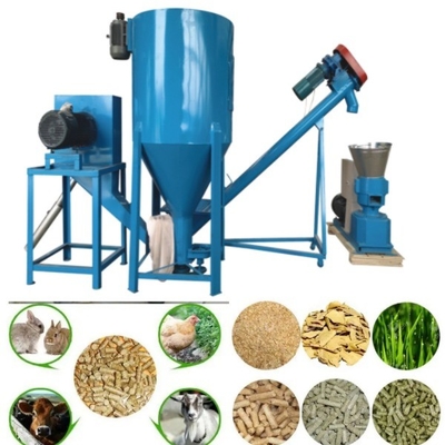 Geavanceerd de Productielijn10kw Kippevoer die van de Dierenvoerkorrel Machine maken