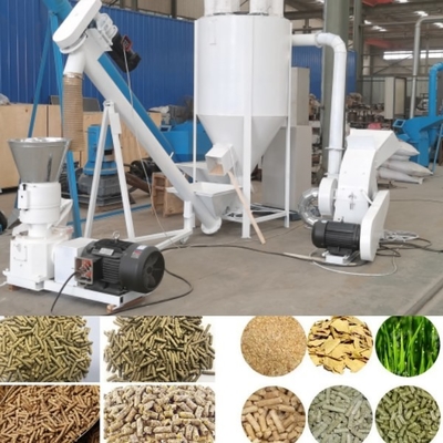 De dierlijke Productielijn van het de Machine100-1200kg/h Dierenvoer van de Kippevoermaker
