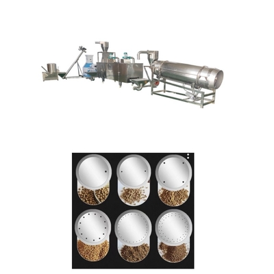 Ce keurt Drijvend van de de Korrelproductielijn van het Vissenvoer het Huisdierenvoer goed