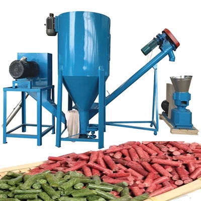 500Kg/H de Korrelmachine 12mm van het gevogeltevoer de Korrel die van het Veevoer Machine maken