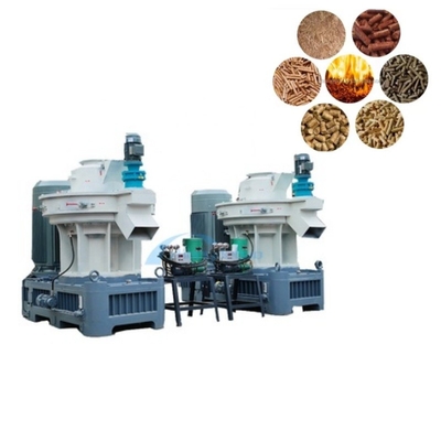 Van de de Korrelmolen van Ce Verticale van het de Machine Houten Zaagsel de Brandstofkorrel die Machine 55-160kw maken