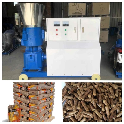 300kg/H hoge Molen 3 van de Pers Houten Korrel Machine van de Rollen de Kleine Houten Korrel