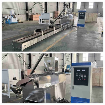 200-300kg/H de kleine Hond Cat Fish Extruder Machine van de Vismeelproductielijn