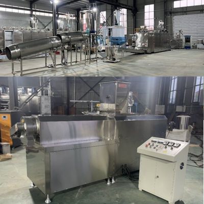 De aquatische van de de Makermachine 160KW van het Vissenvoer Schroef van de Hondcat food making machine twin