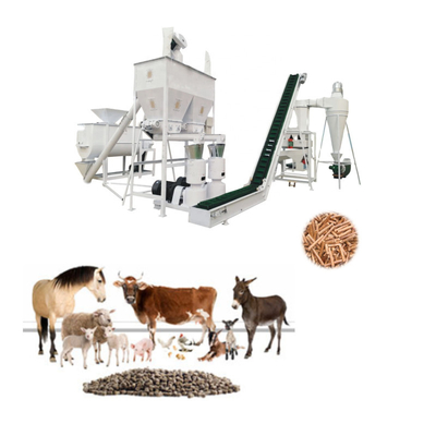 Van de het Voerkorrel van de benzinemotor van het de Molen Dierenvoer van het het Veevoer de Korrelmachine