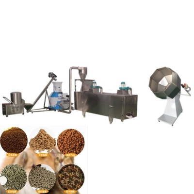40-2000kg/H van de het Voerextruder van capaciteits de Drijvende Vissen Machine van de het Voedsel voor huisdierenuitdrijving