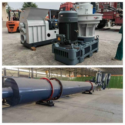 3-5t/H de Makerzaagsel Verticaal Ring Die Pellet Machine van de Biomassa Houten Korrel