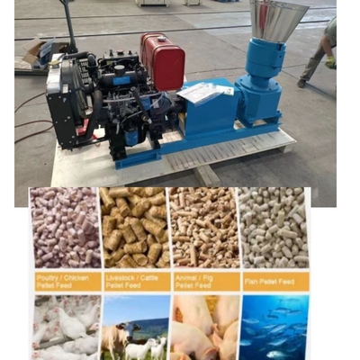 High Performance Animal Feed Maker Dieselmotor Voederpelletmachine
