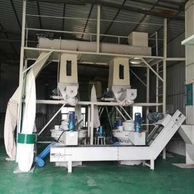 118KW 2000kg/h Biomassapellet productielijn Houtproductie