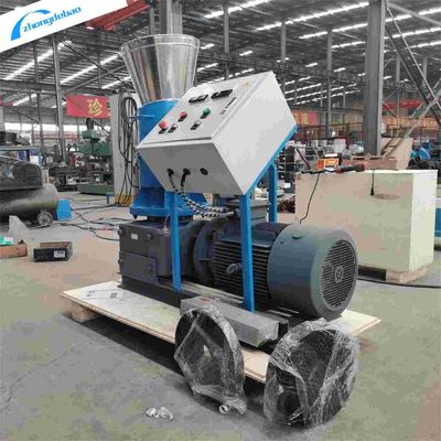 Verplaatsbare rolhoutpelletmolen 240-340 kg/uur voor biomassa houtzaagstof