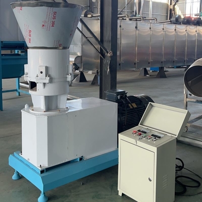 80-1200 kg/h Elektrische pelletfabrikant met rollers van legeringsstaal