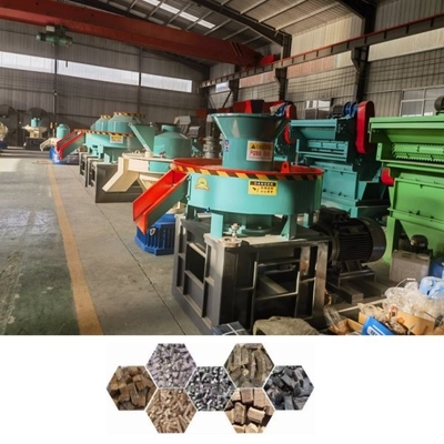 Hexagonale biomassa brikettenmachine voor het briketten van houtstrooisaag
