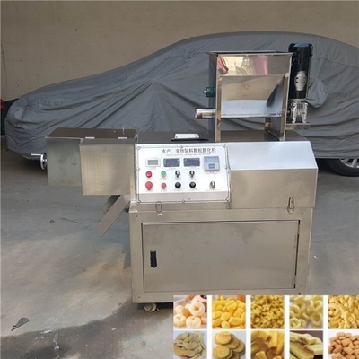 220V/380V Spanningsschroef voedselextrudermachine voor Maïsstick Puffing Manufacturing Plant