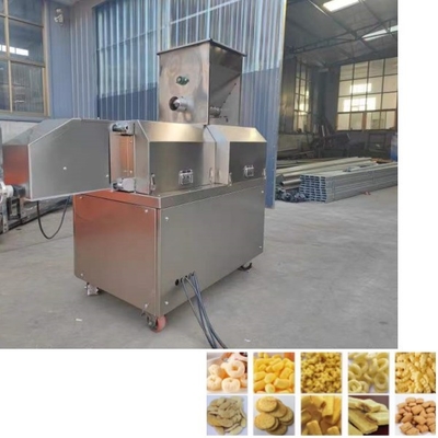 CE-goedkeuring schroefvoedsel-extrudermachine voor maïsstokpenpufmachine