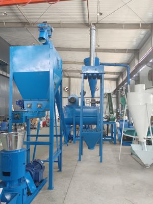 Aanpasbare diervoederpelletizeringslijn met installatie door een ingenieur en 380V/50Hz/3fase stroomvoorziening