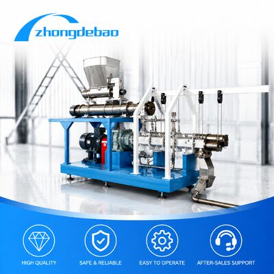 Automatische visvoerpelletextrudermachine voor de productie van aquacultuurvoer